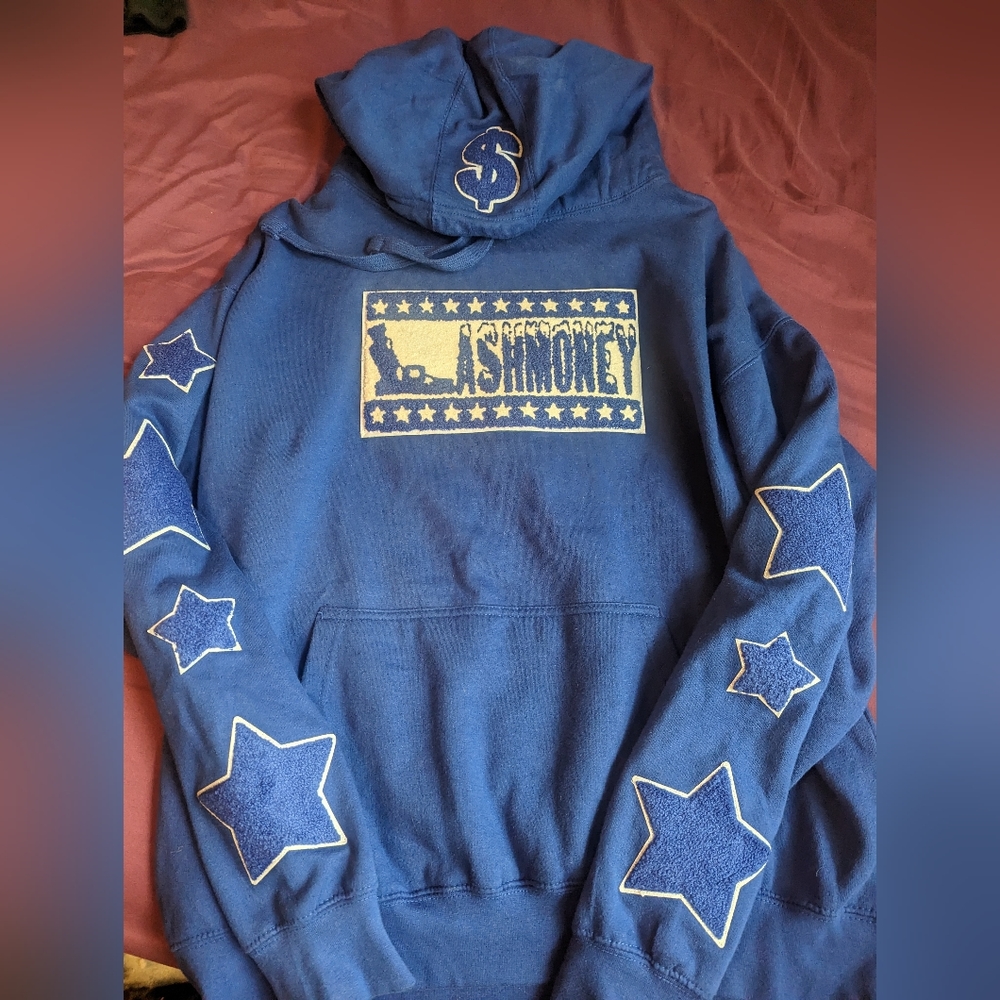 Lashmoney Royal Blue Hoodie